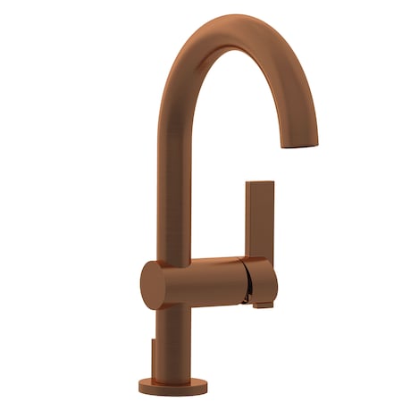 Newport Brass Single Hole Lavatory Faucet in Antique Copper 2403-08A